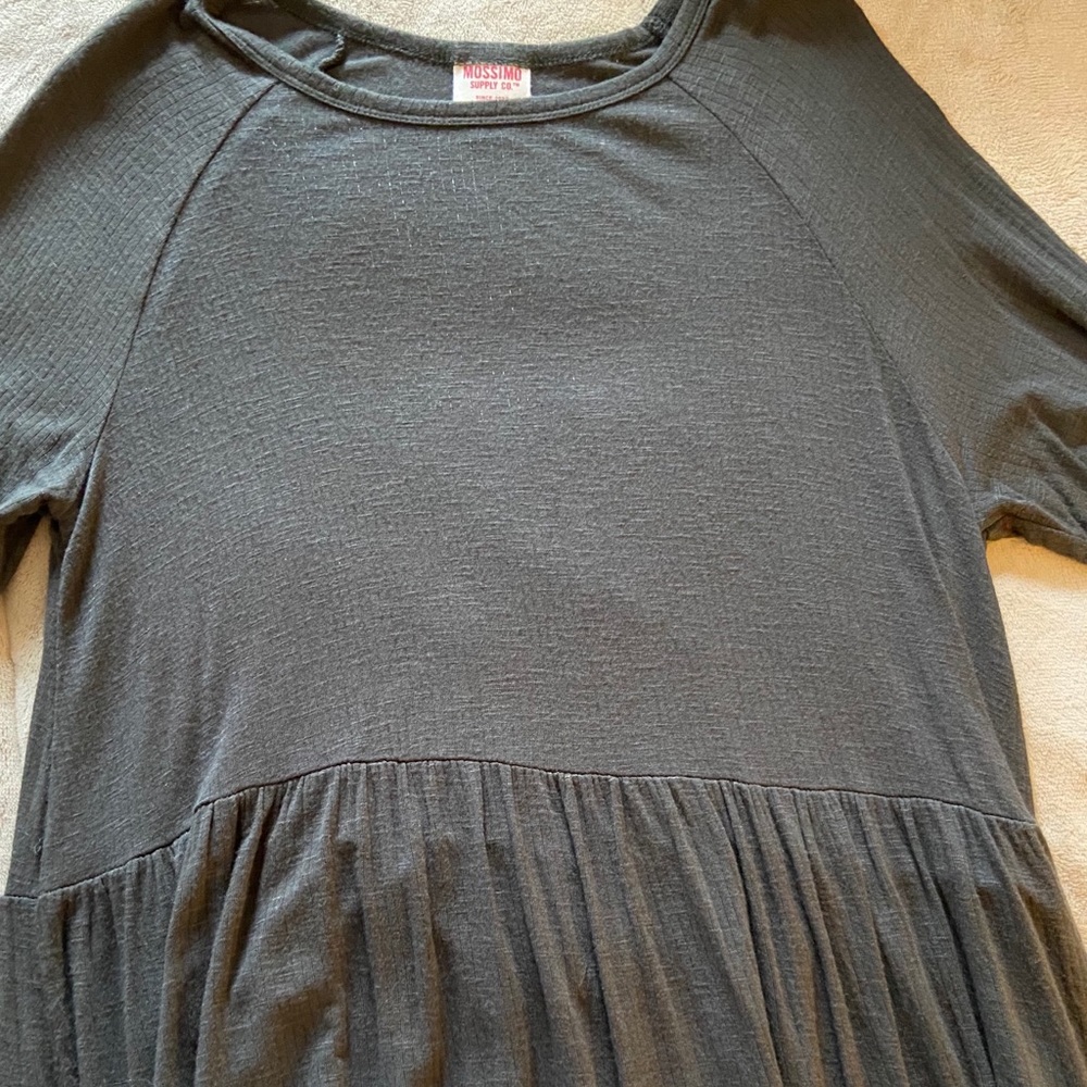 Long sleeve peplum top